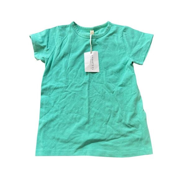 NWT Gus + Steel Mint Basic Tee 6/7 - Picture 1 of 4